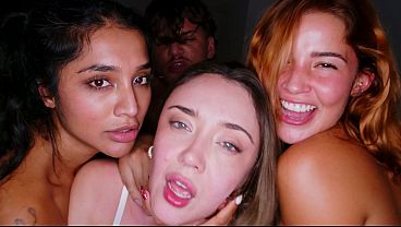 Víctor ray fode três gostosas: agatha, yasmina e catherine