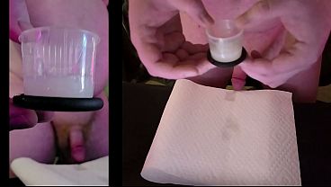 15 ml de gozada espessa! hiperspermia total e intensa!